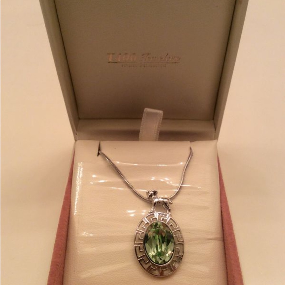 Sterling Silver Zodiac Swarovski Crystal Necklace